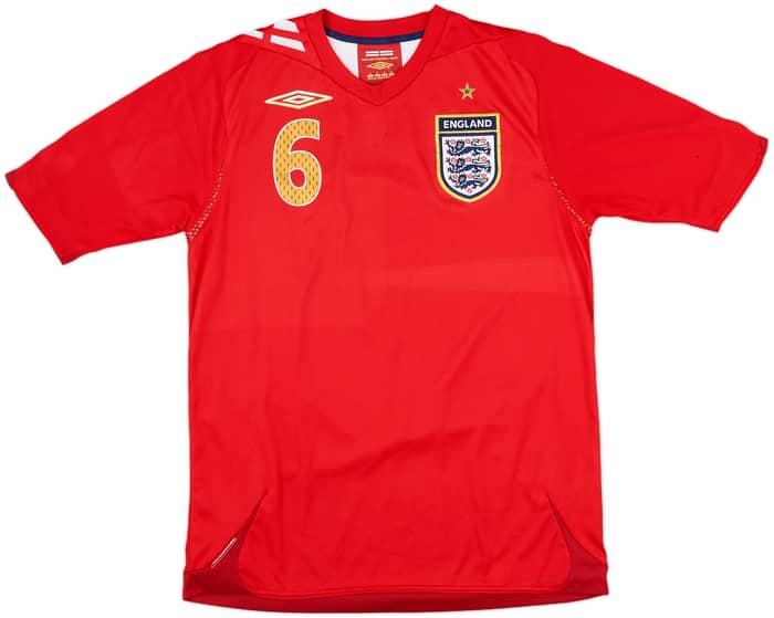 2006-08 England Away Shirt Terry #6 - 8/10 - (S)