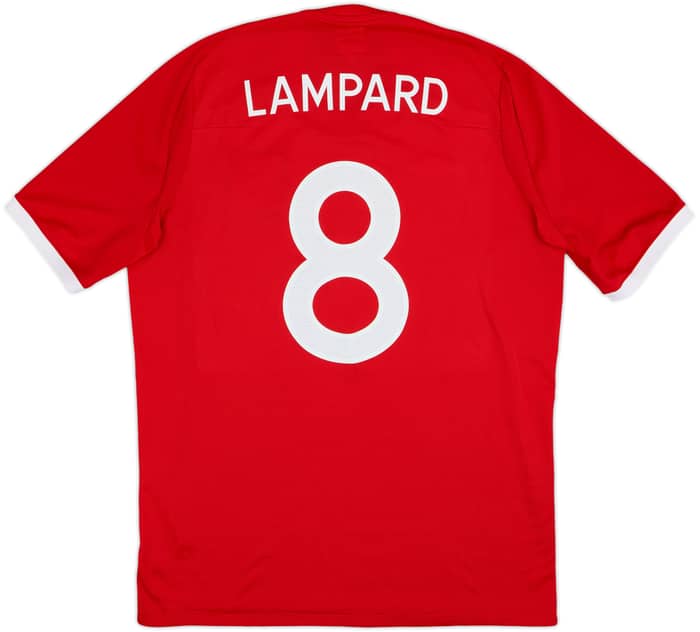 2010-11 England Away Shirt Lampard #8 - 10/10 - (L)