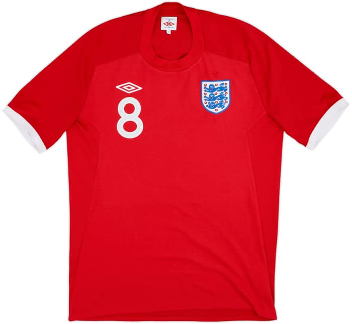 2010-11 England Away Shirt Lampard #8 - 10/10 - (L)