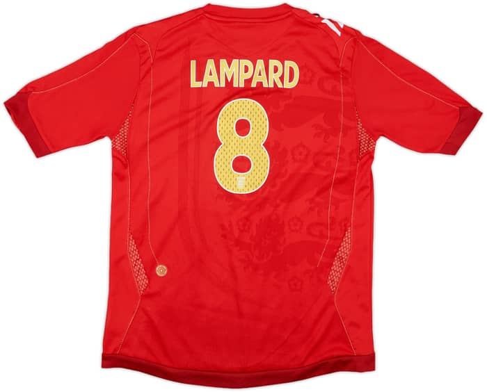 2006-08 England Away Shirt Lampard #8 - 8/10 - (L.Boys)