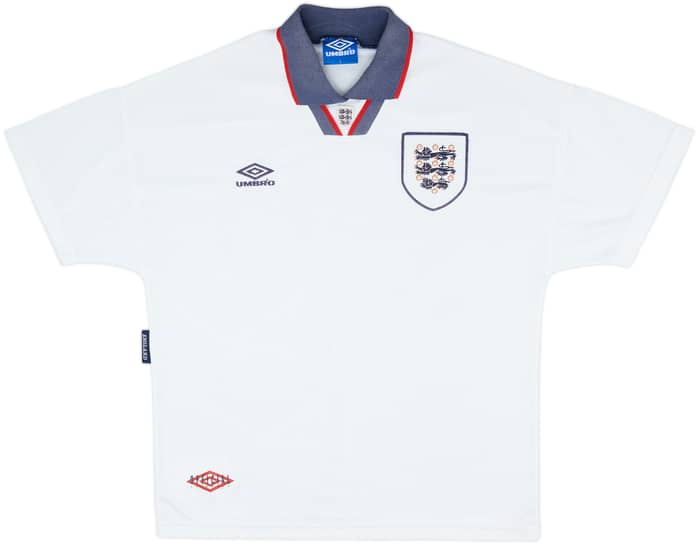 1993-95 England Home Shirt - 6/10 - (L)