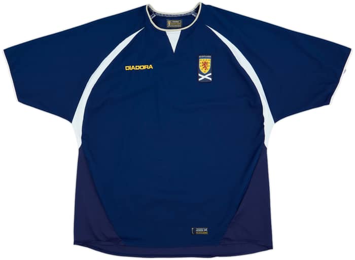 2003-05 Scotland Home Shirt - 6/10 - (XL)