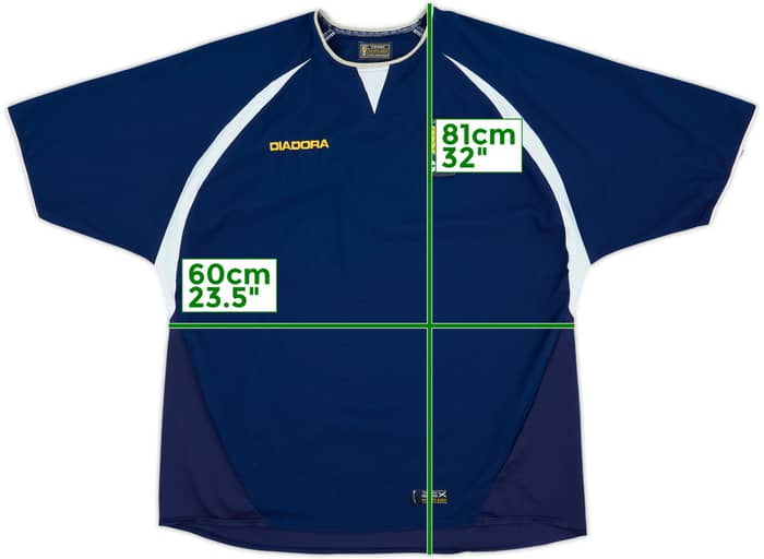 2003-05 Scotland Home Shirt - 6/10 - (XL)