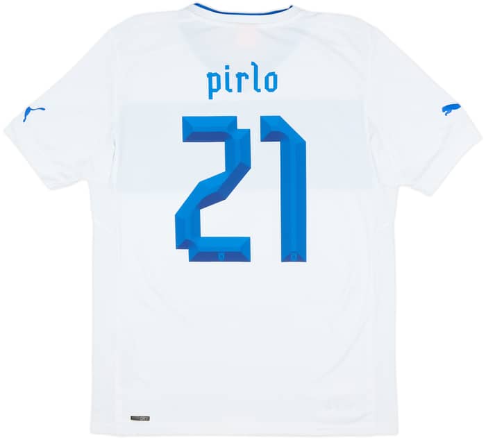 2012-13 Italy Away Shirt Pirlo #21 - 8/10 - (L)