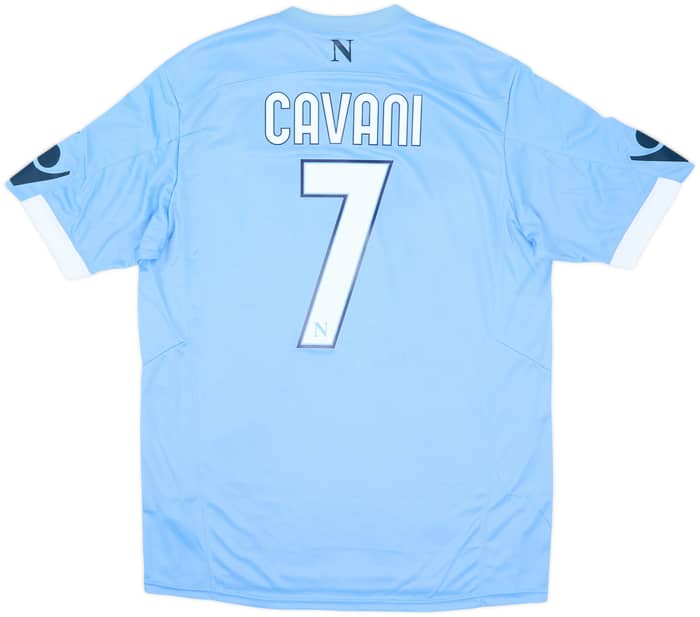 2010-11 Napoli Home Shirt Cavani #7 (XL)