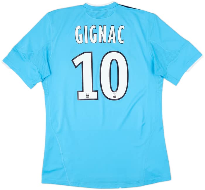 2010-11 Olympique Marseille Away Shirt Gignac #10 - 6/10 - (M)