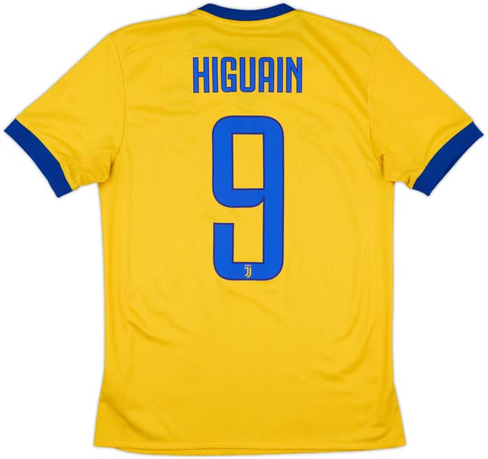 2017-18 Juventus Away Shirt Higuain #9 - 8/10 - (S)