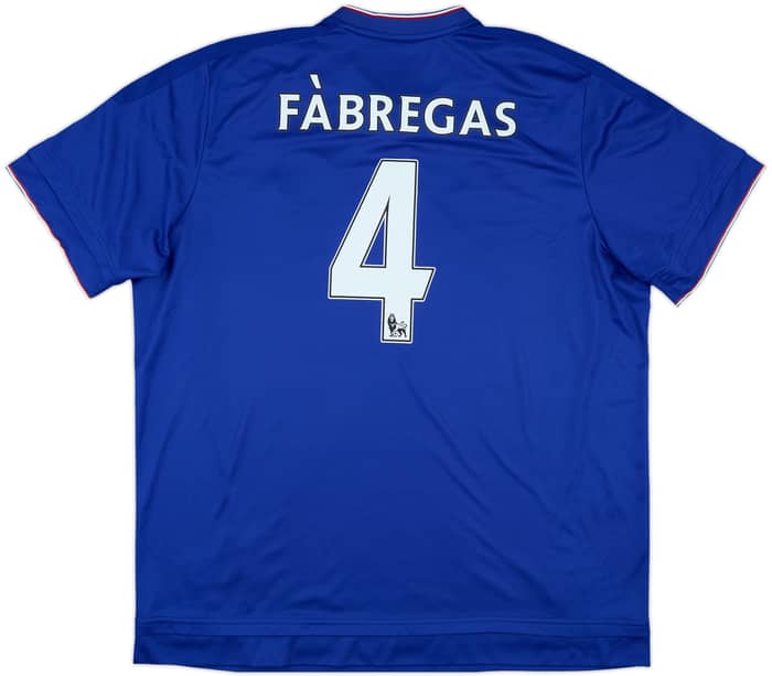 2015-16 Chelsea Home Shirt Fabregas #4 - 10/10 - (XXL)