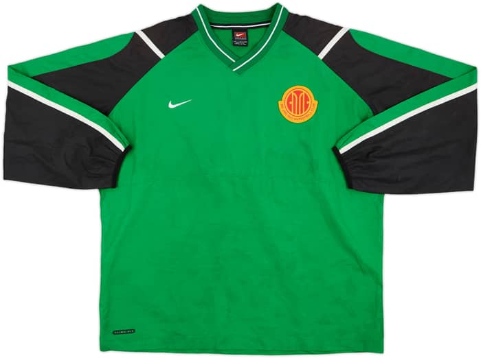 2001-02 Beijing Guoan Nike Drill Top - 6/10 - (L)