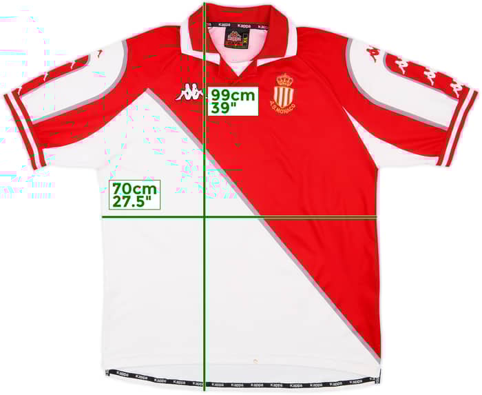 1998-99 Monaco Home Shirt - 5/10 - (XL)
