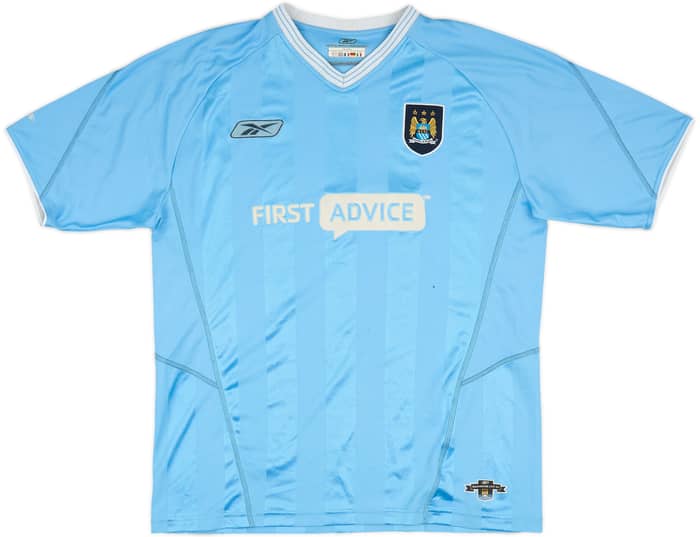 2003-04 Manchester City Home Shirt - 5/10 - (L)