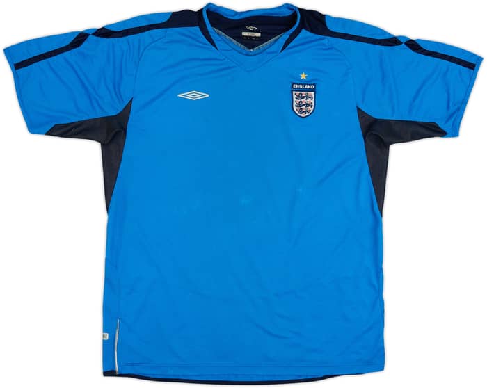 2004-06 England Umbro Training Shirt - 6/10 - (L)