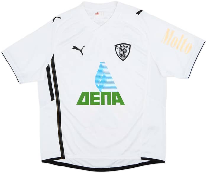 2009-10 PAOK Away Shirt - 8/10 - (XL)