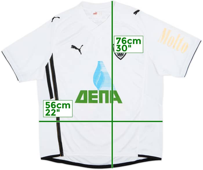 2009-10 PAOK Away Shirt - 8/10 - (XL)