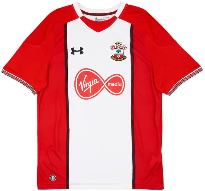2017-18 Southampton Home Shirt Virgil #17 - 9/10 - (XL)