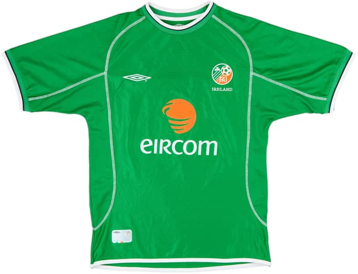 2002-03 Ireland Home Shirt R.Keane #10 - 9/10 - (M)