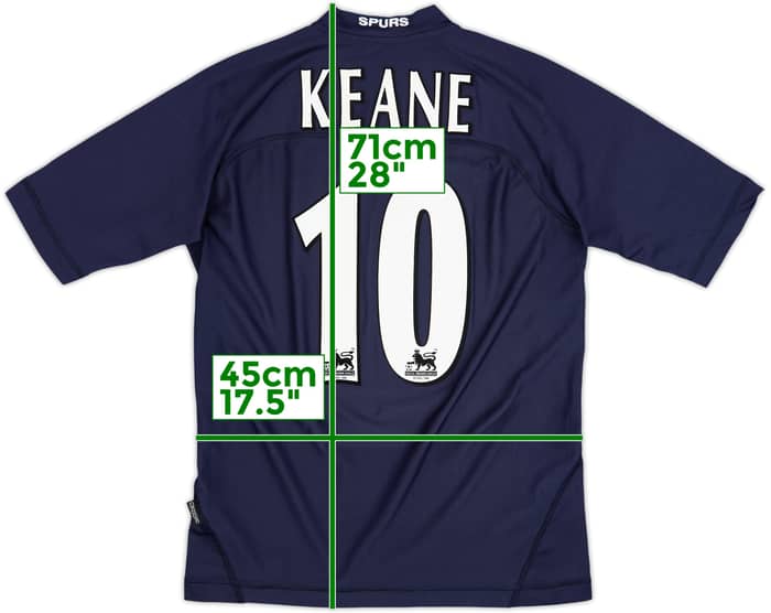 2004-05 Tottenham Away Shirt Keane #10 - 5/10 - (L)