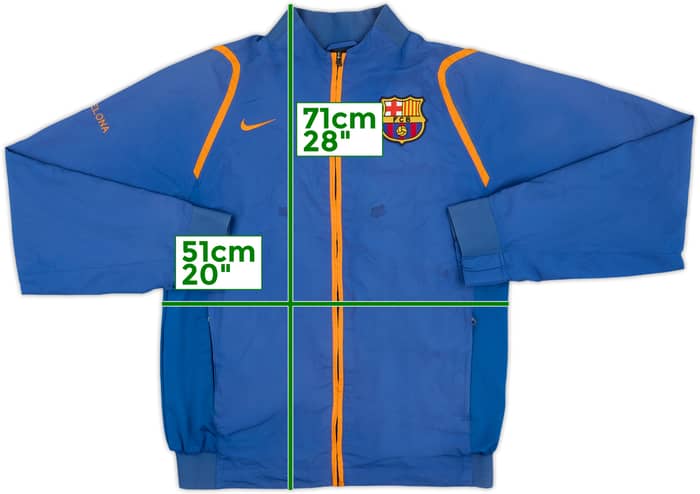 2006-07 Barcelona Nike Track Jacket - 6/10 - (M)
