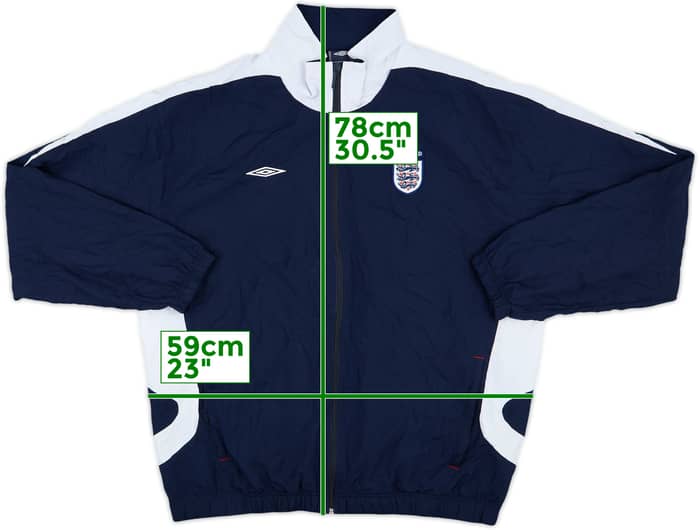 2007-09 England Umbro Track Jacket - 8/10 - (XL)
