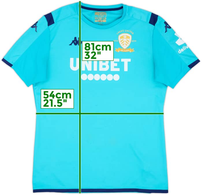 2019-20 Leeds United Kappa Training Shirt - 8/10 - (3XL)