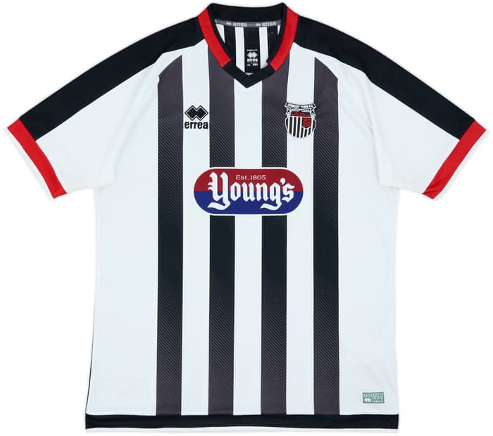 2017-18 Grimsby Town Home Shirt - 8/10 - (XXL)