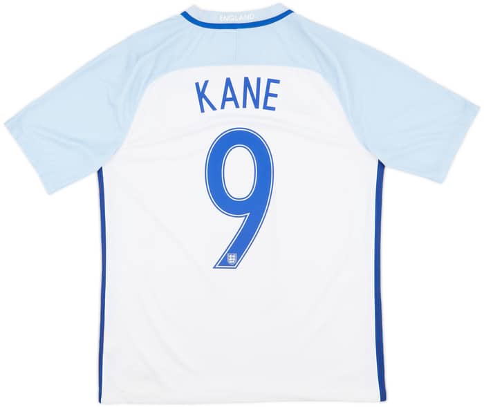 2016-17 England Home Shirt Kane #9 - 7/10 - (M)