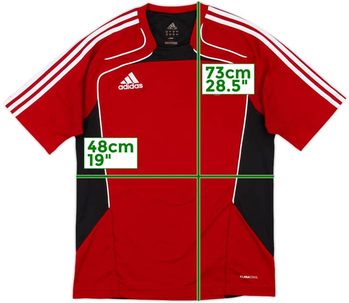 2009-10 Middlesbrough adidas Training Shirt - 8/10 - (S)
