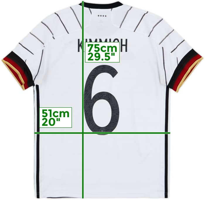 2020-21 Germany Home Shirt Kimmich #6 - 5/10 - (M)