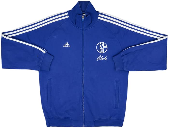 2007-08 Schalke adidas Track Jacket - 8/10 - (M)