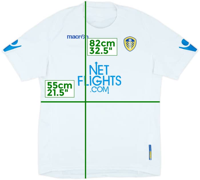2010-11 Leeds United Home Shirt - 5/10 - (L)