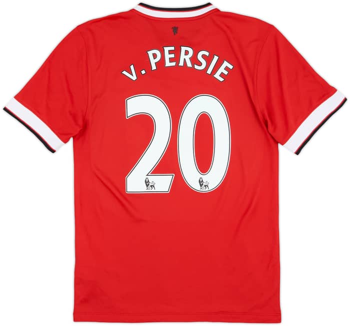 2014-15 Manchester United Home Shirt v.Persie #20 - 7/10 - (S)