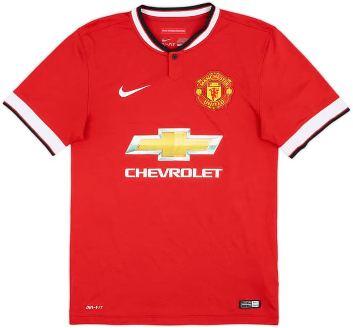 2014-15 Manchester United Home Shirt v.Persie #20 - 7/10 - (S)
