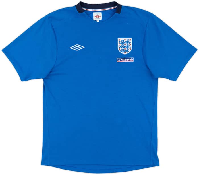 2010-11 England Umbro Cotton Tee - 9/10 - (L)