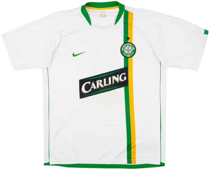 2006-08 Celtic Fourth Shirt Nakamura #25 - 8/10 - (L)
