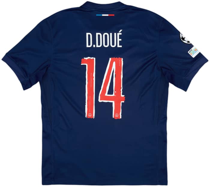 2024-25 Paris Saint-Germain Home Shirt D.Doue #14 - 8/10 - (M)