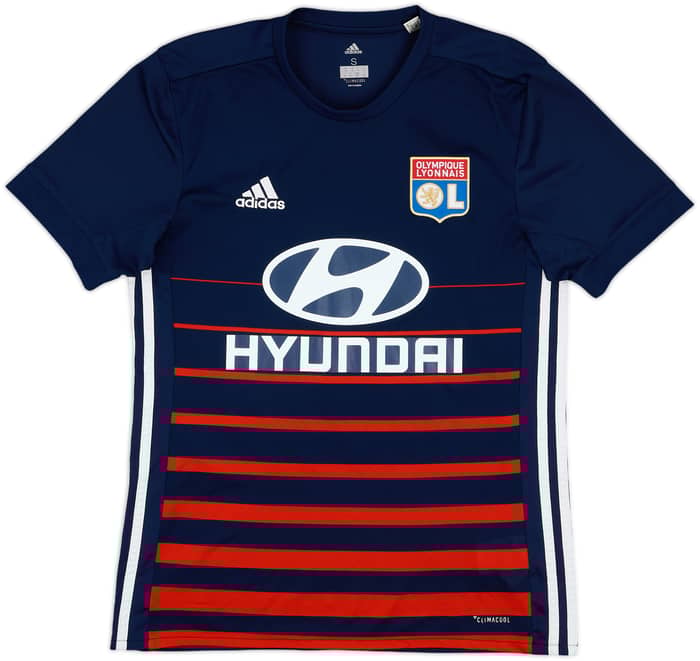 2017-18 Lyon Away Shirt Fekir #18 - 9/10 - (S)