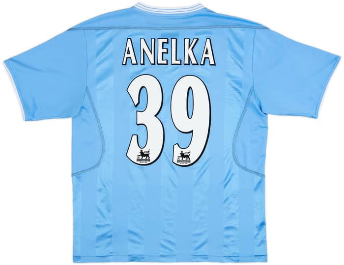 2003-04 Manchester City Home Shirt Anelka #39 - 6/10 - (M)