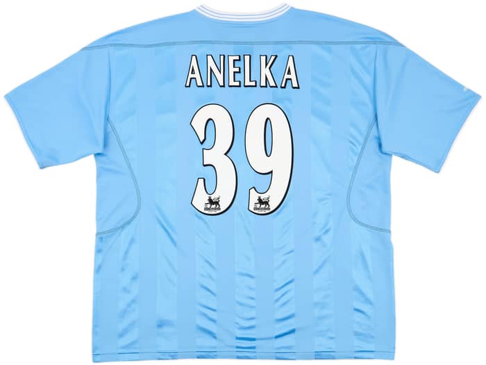 2003-04 Manchester City Home Shirt Anelka #39 - 8/10 - (XXL)