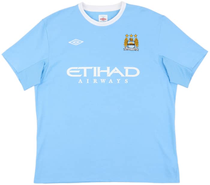 2009-10 Manchester City Home Shirt Kompany #33 - 9/10 - (XXL)
