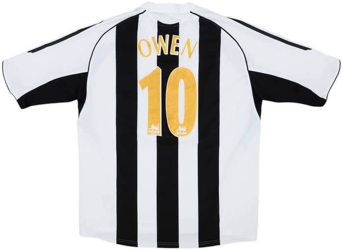 2005-07 Newcastle Home Shirt Owen #10 - 7/10 - (L)