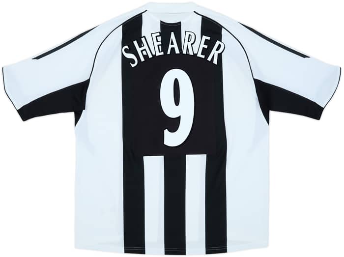 2005-07 Newcastle Home Shirt Shearer #9 - 9/10 - (XL)