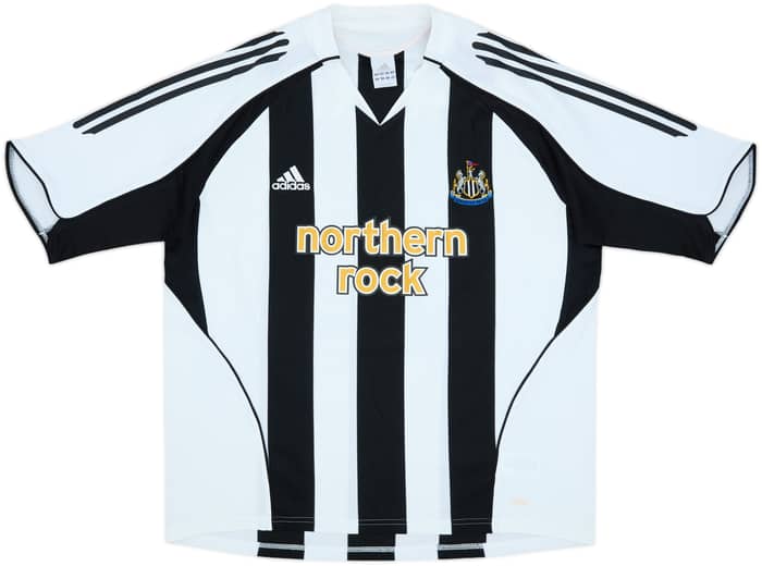 2005-07 Newcastle Home Shirt Shearer #9 - 9/10 - (XL)