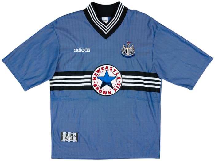 1996-97 Newcastle Away Shirt Shearer #9 - 7/10 - (L)
