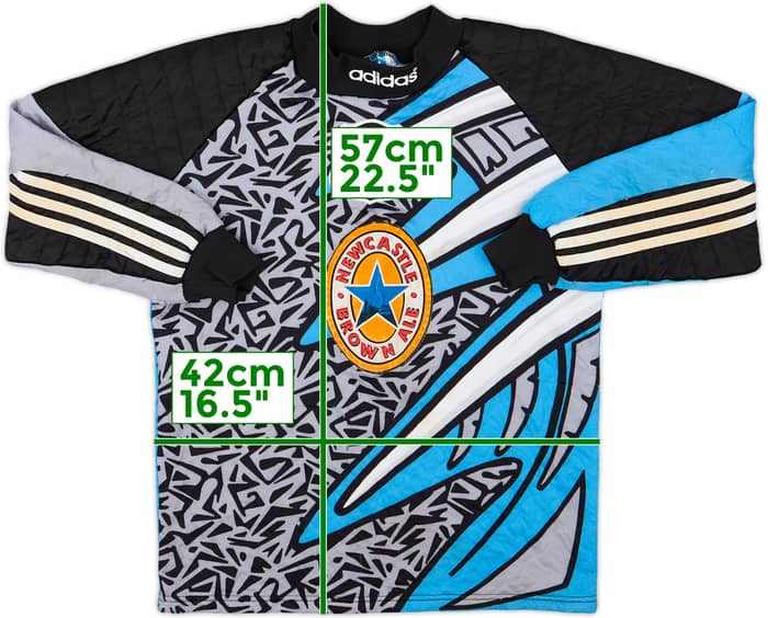1995-96 Newcastle GK Shirt - 7/10 - (XS)