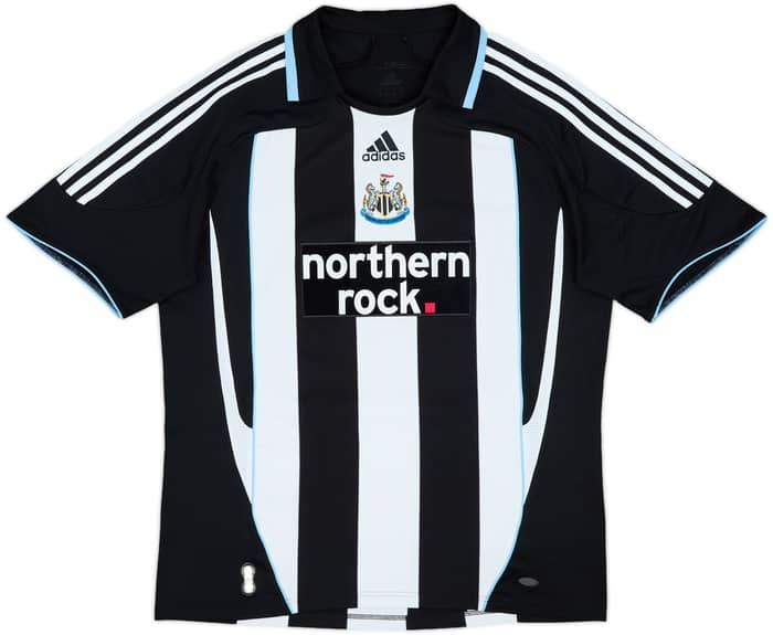 2007-09 Newcastle Home Shirt Jonas #18 - 8/10 - (L)