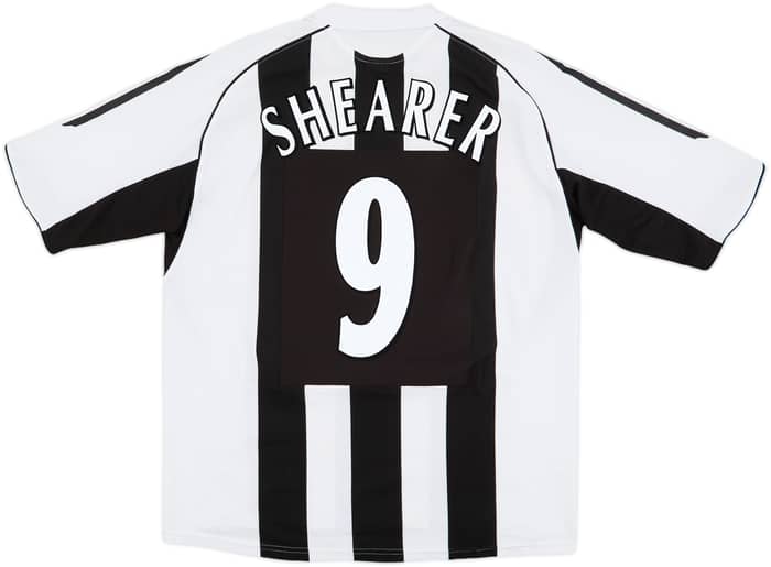 2005-07 Newcastle Home Shirt Shearer #9 - 8/10 - (L)