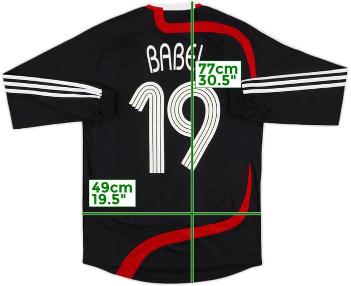 2007-08 Liverpool Third L/S Shirt Babel #19 - 8/10 - (S)