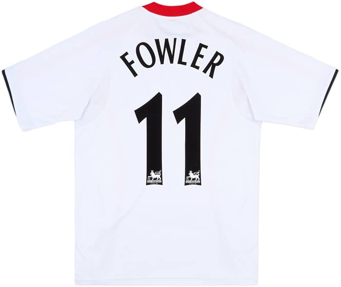 2005-06 Liverpool Away Shirt Fowler #11 - 10/10 - (S)