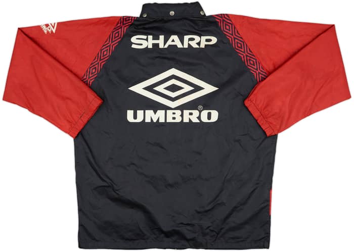 1995-97 Manchester United Umbro Rain Jacket - 7/10 - (M)