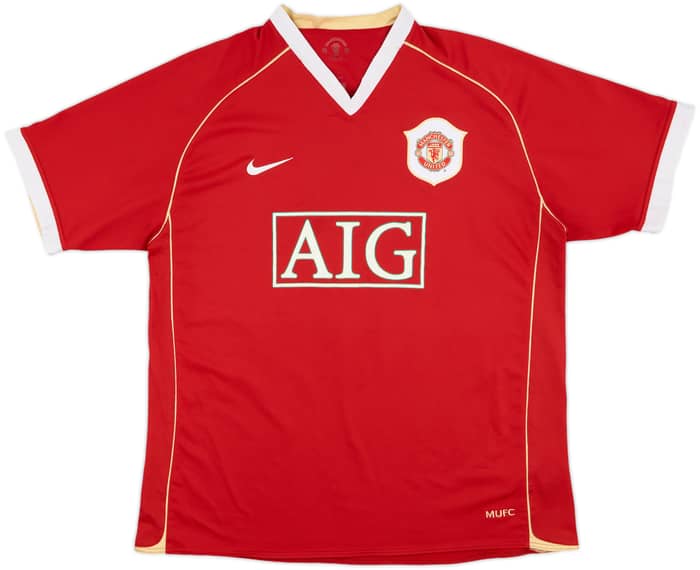 2006-07 Manchester United Home Shirt Rooney #8 - 5/10 - (XL)